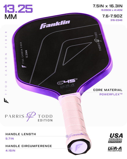 Franklin PARRIS C45 Carbon Fibre Paddle Series