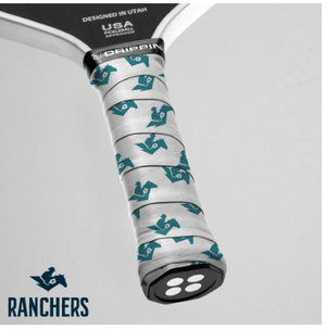 UDRIPPIN - Ranchers White/Blue Grips
