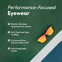 CRBN Drift Pickleball Glasses